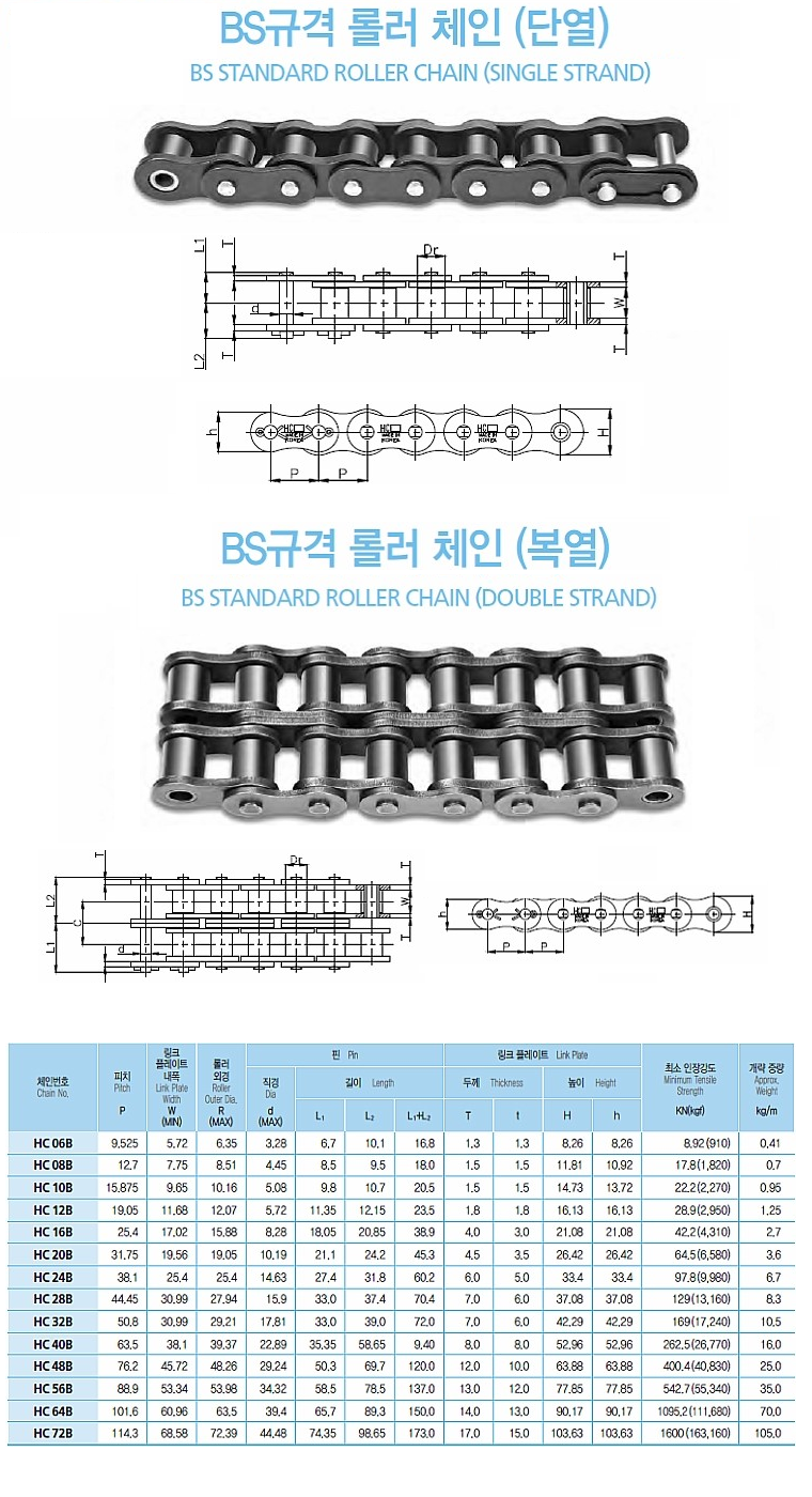 BS유럽체인 - 체인